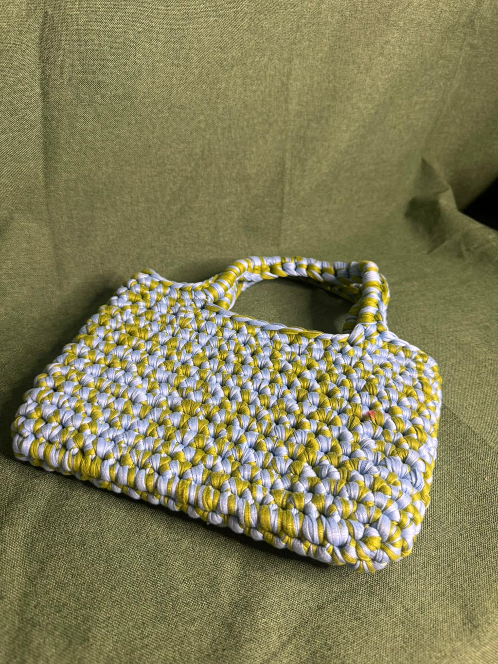 Grand sac au crochet 👜💙💚