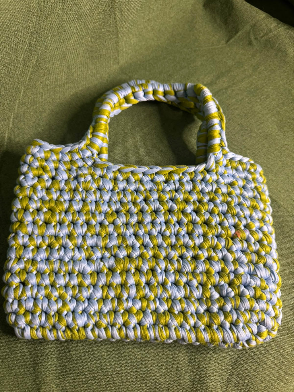Grand sac au crochet 👜💙💚