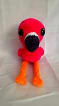🦩 Peluche Flamant Rose au Crochet – Jouet Fait Main à partir de 3 ans